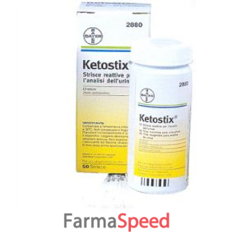 strisce misurazione chetonuria ketostix 50 pezzi