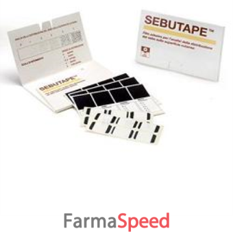 sebutape film adesivo per analisi del sebo 10 pezzi