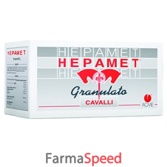 hepamet granulato 40 buste da 25 g