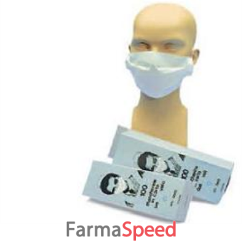 maschera carta 1 velo monouso 100 pezzi