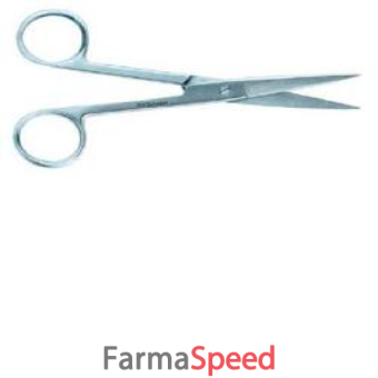 forbici retta punte acute 14cm