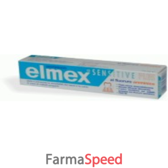 elmex sensitive plus dentifricio fluoruro amminico 75 ml