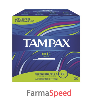 tampax blue box regular 30 pezzi
