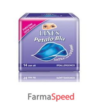 lines petalo blu ali 14pz