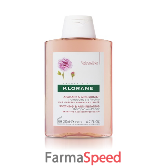 klorane shampoo peonia 200 ml