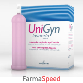 unigyn lavanda vaginale 5 flaconi 100 ml