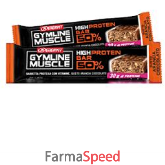 enervit gymline muscle protein bar 50% arancia cioccolato 1 pezzo