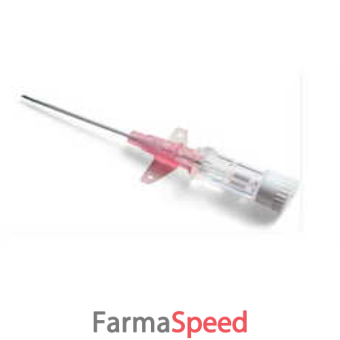 ago cannula intravenoso monovia senza valvola d'iniezione in fep delta ven 1 gauge20 lunghezza 32mm codice colore rosa