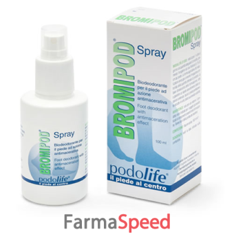 bromipod spray rinfrescante piedi 100ml