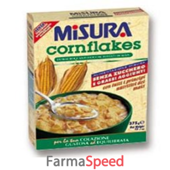 misura cornflakes senza zucchero 375 g