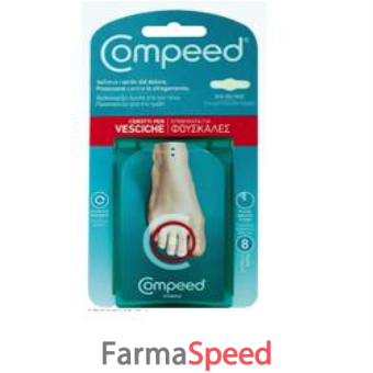 compeed vesciche dita piedi 8 cerotti