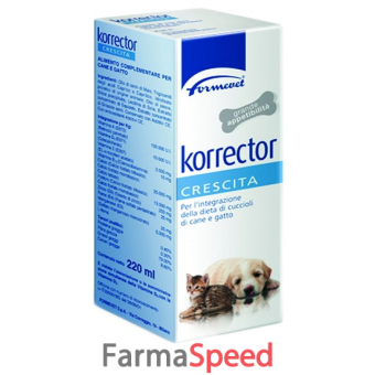 korrector crescita 220 ml flacone