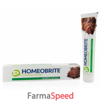 homeobrite dentifricio all'anice 75 ml