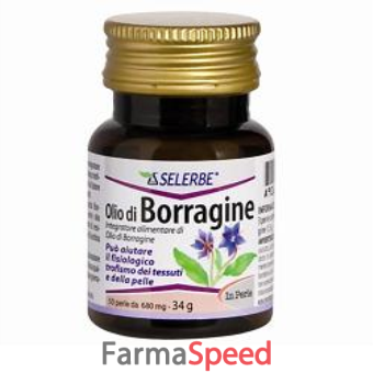 selerbe olio borragine 50 perle