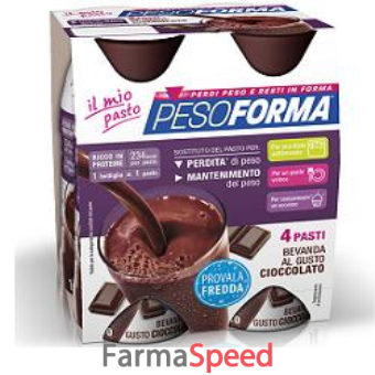 pesoforma bevanda cioccolato 4 x 236 ml