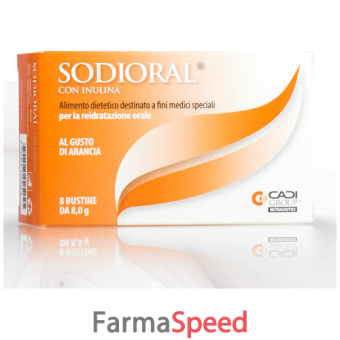 sodioral con inulina 8 bustine 8 g