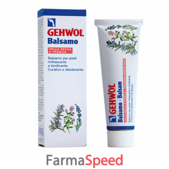 gehwol balsamo piedi piedi secchi 75ml