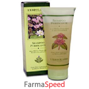 shampoo purificante menta acquatica vitamina e 200 ml