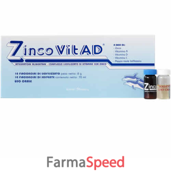 zinco vit a d 10 flaconcini + 10 flaconcini