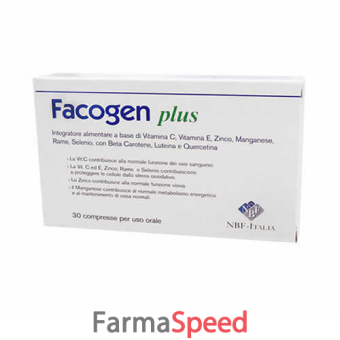 facogen plus 30 compresse