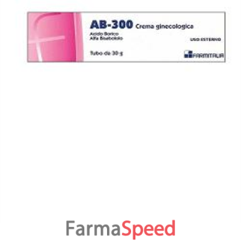 ab 300 crema ginecologica 1% 30 g