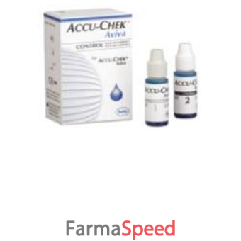 accu-chek aviva control soluzione di controllo per test glicemia