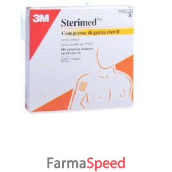 garza compressa sterimed in cotone 20 fili 10x10cm 25 pezzi