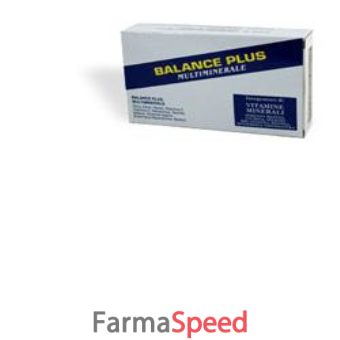 balance plus multiminerale 20 bustine