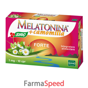 melatonina forte 10 compresse