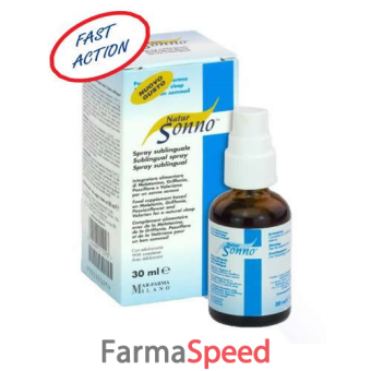 natur sonno spray orosolubile 30 ml