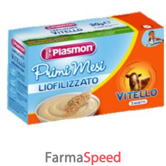plasmon liofilizzato vitello 10 g x 3 pezzi