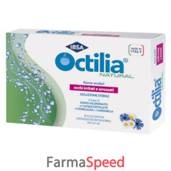 octilia natural collirio 10 contenitori monodose da 0.3 ml