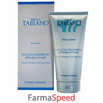 aqua tabiano doccia shampoo uomo 200ml