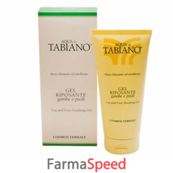 aqua tabiano gel ripososante gambe e piedi 200 ml