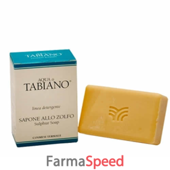 aqua tabiano sapone allo zolfo 100g