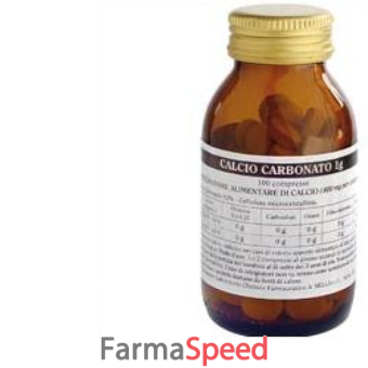 calcio carbonato 100 compresse