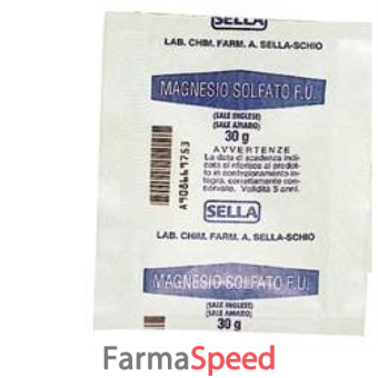 magnesio solfato 30 g polvere 3308