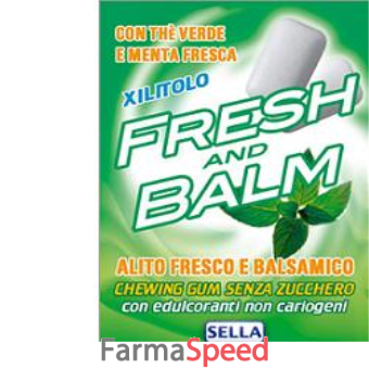 fresh and balm chewing gum 28g