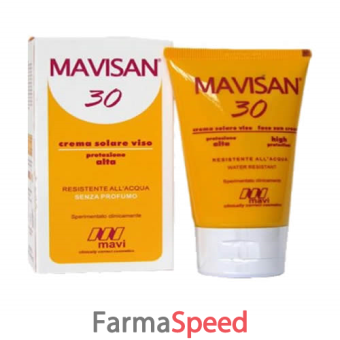 mavisan 30 crema solare viso protezione alta 60 ml