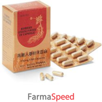 ginseng coreano radice 50 capsule
