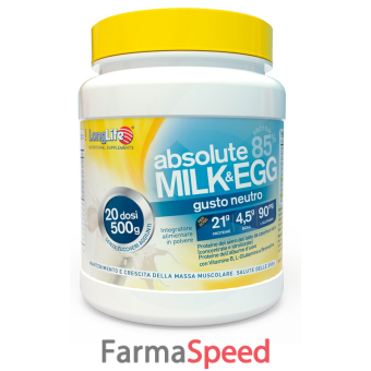 longlife absolute milk egg 500 g