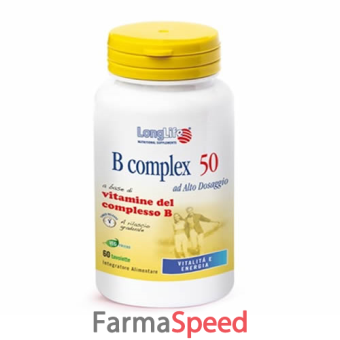 longlife b complex 50 t/r 60 tavolette