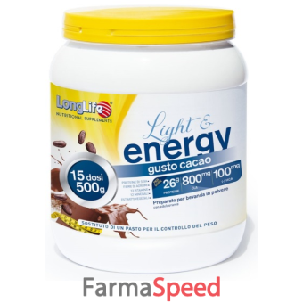 longlife light & energy cacao 500 g