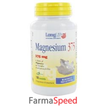 longlife magnesium 375 mg 100 tavolette