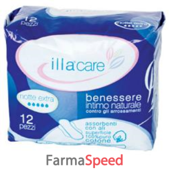 illa care assorbente notte extra 12 pezzi