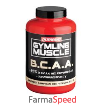 gymline muscle bcaa (95%) 300 compresse
