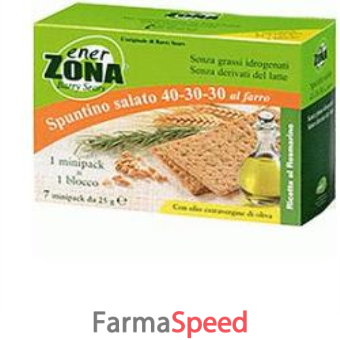 enerzona cracker rosmarino 7 minipack