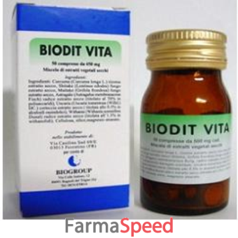 biodit vita 50 compresse 450 mg