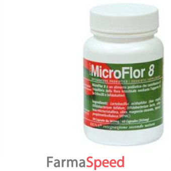 microflor 8-60 capsule vegetali 363 mg