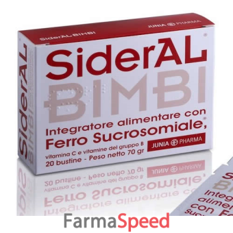 sideral bimbi 20 bustine